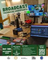 Broadcast Technical Assistants Skills Bootcamp